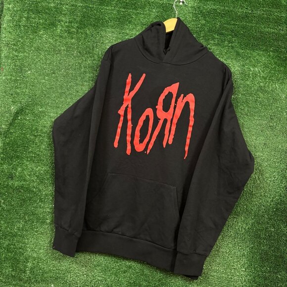 Korn Hoodie Logo Rock Hoodie Size Large - Picture 3 of 5